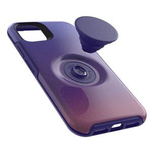 Otter + Pop Symmetry Case for iPhone 12 Pro & iPhone 12 - Violet Dusk Purple